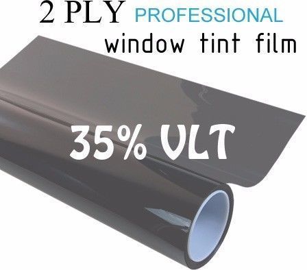 Professional 2 ply 36&#034;x40&#039; ft dyed ﻿tint window 35% vlt car, home tinting