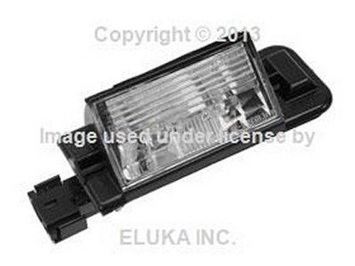 2 x bmw genuine trunk lid license plate light e36 63 26 1 387 047