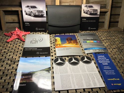 2015 mercedes ml200 ml350 ml400 ml550 ml63 owners manual set + digital disc new!