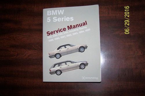 Bmw 5 series: service manual