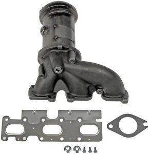 Cast exhaust manifold with integrated catalytic converter - dorman# 674-615