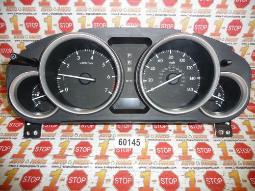 09 mazda 6 speedometer instrument cluster oem