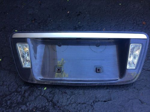 Acura tl 04-08 rear license panel