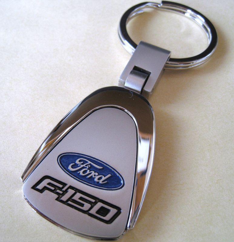 F-150 ford pickup truck key chain ring fob f150 f series chrome