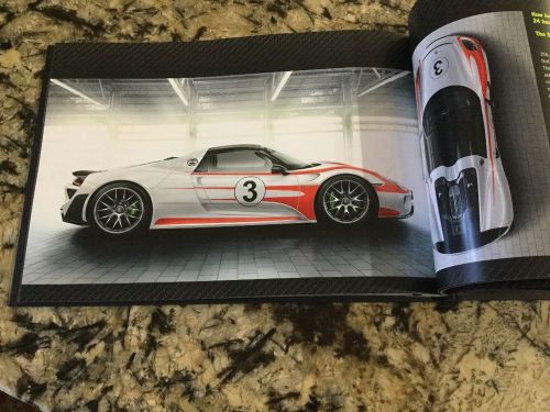 Porsche 918 spyder coffee table book