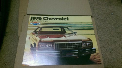1976 chevrolet caprice/impala brochure