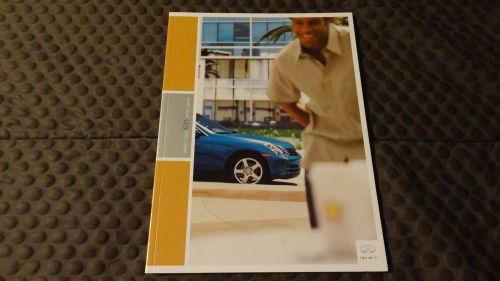 Infiniti g35 sedan brochure 2003 base journey sport