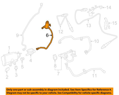 Bmw oem 14-15 228i 2.0l-l4 emission-vent pipe 16132578620