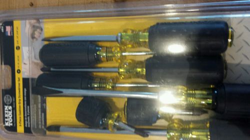 Klein tools 8 piece cushion grip screwdriver set