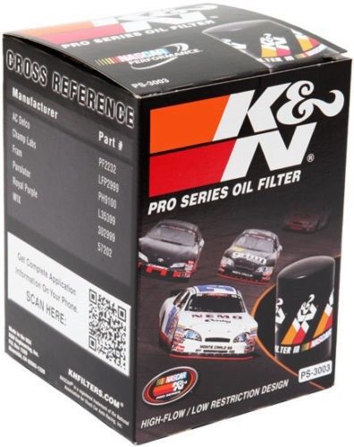 K&amp;n ps-3003 pro series engine oil filter -designed for synthetic or conventional