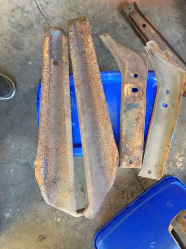 1965 chevelle front bumper brackets used original