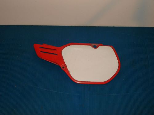 85 honda cr 500  left side panel