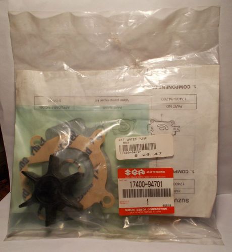 Suzuki o.e.m. water pump kit 17400-94701   n.o.s.