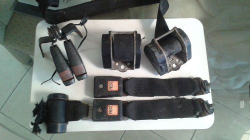 Vintage vw super beetle seat belt set