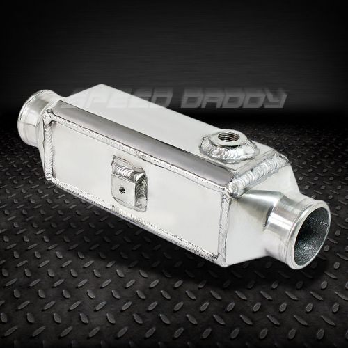 Aluminum 13.75&#034;x4.75&#034;x4&#034; bar &amp; plate front mount water-to-air turbo intercooler