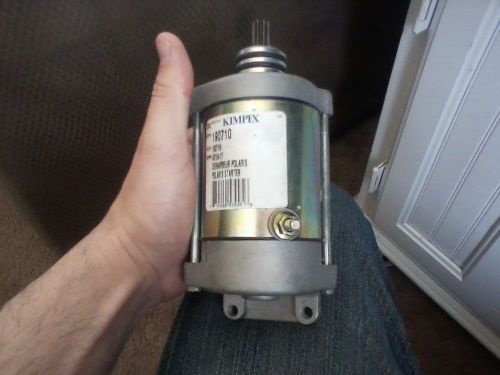 Polaris starter motor. new aftermarket kimpex. oem# 4010417