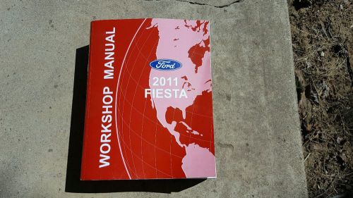 2011 ford fiesta factory workshop  manual