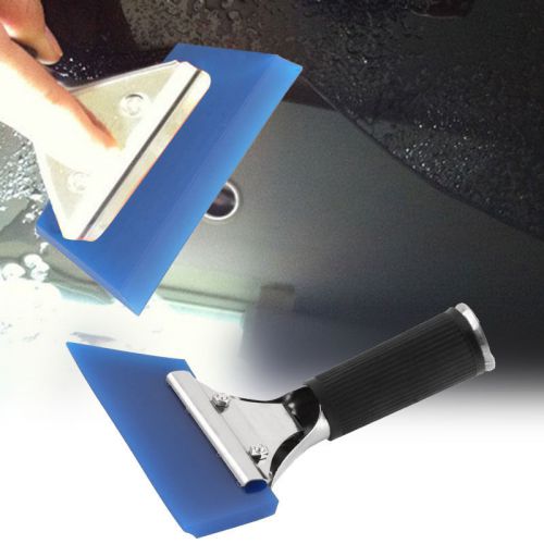 Car truck window tint tool film tinting squeegee razor blade scraper with handle