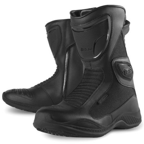 Icon womens reign waterproof boots black
