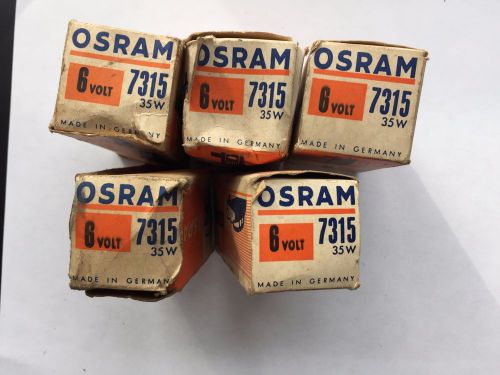 Osram 6 volt 32w bulbs set of 5 new