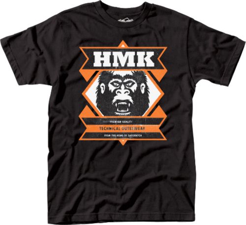 Hmk squach big foot tshirt black - five adult sizes