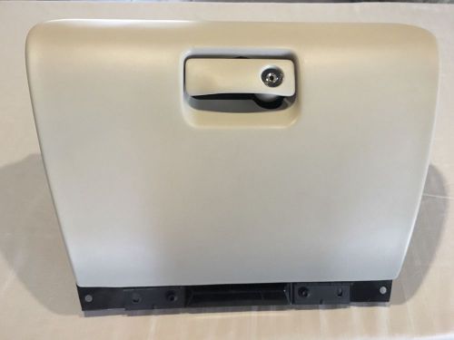 Nice! oem 98-03 jaguar xj8 leather glove box glovebox storage compartment cream