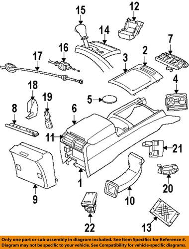 Jeep oem 5143592ab center-console-cup holder