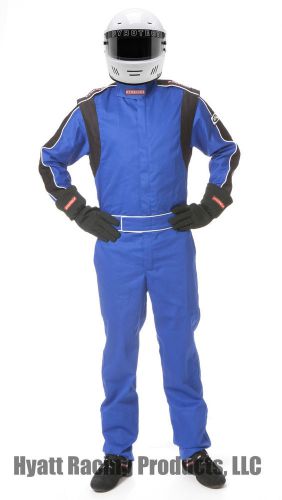 Pyrotect 1-layer 1-piece auto racing fire suit sfi 1 - all sizes &amp; colors