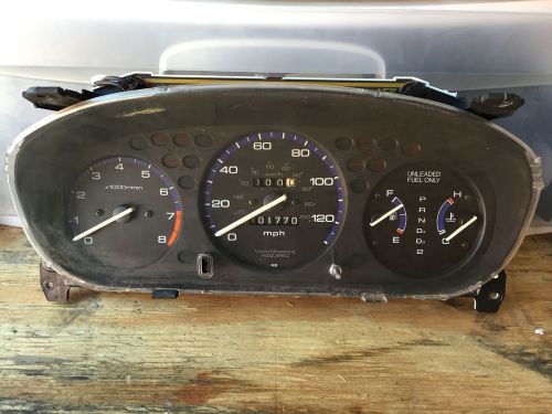 1996 to 2000 honda civic ex lx  instrument cluster automatic transmission 101k