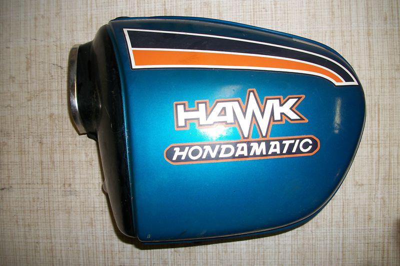 Honda cb400a 400a hondamatic left side cover  genuine sold as and for parts used