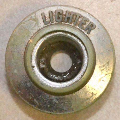 1962-1964 ford galaxie &#034;lighter&#034; dash bezel - original fomoco oem knob, 1963