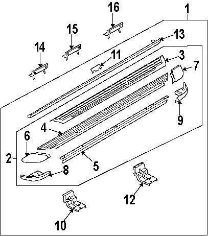 Ford 8l2z16450cb genuine oem tube