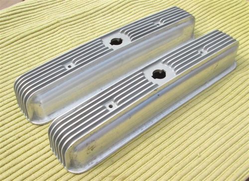 Vintage buick nailhead finned aluminum valve covers edelbrock 322 364 401 425