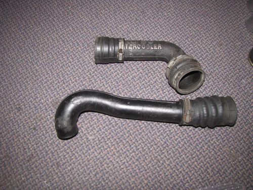 Early style saab classic 900 intercooler pipe set