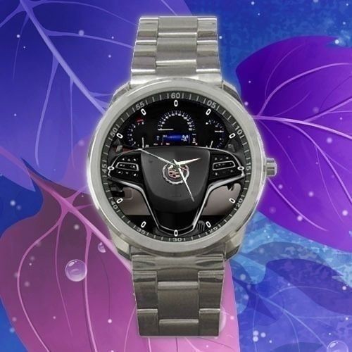 Rare design 2014 cadillac ats 4 door sedan 2 0l rwd steering wheel sport watch