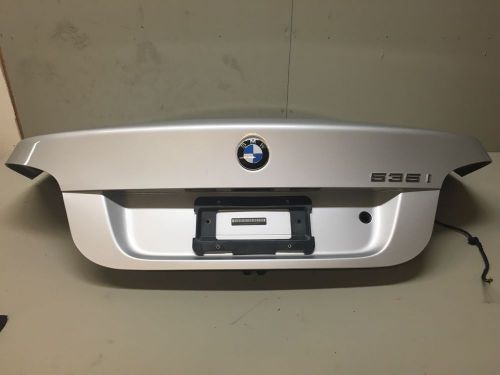 Bmw e60 e61 535i m5 trunk lid 525i 528i 530i 545i 550i silver color oem