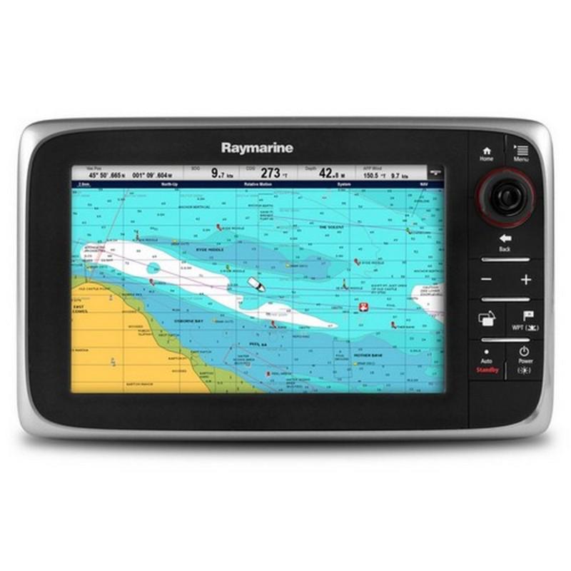 Raymarine c97 marine gps 9" wi-fi bluetooth mf led lcd display w/sonar