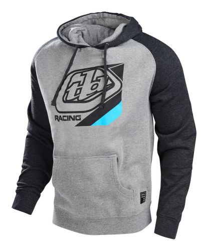 Troy lee designs precision pullover hoodie sweatshirt - gunmetal - all sizes