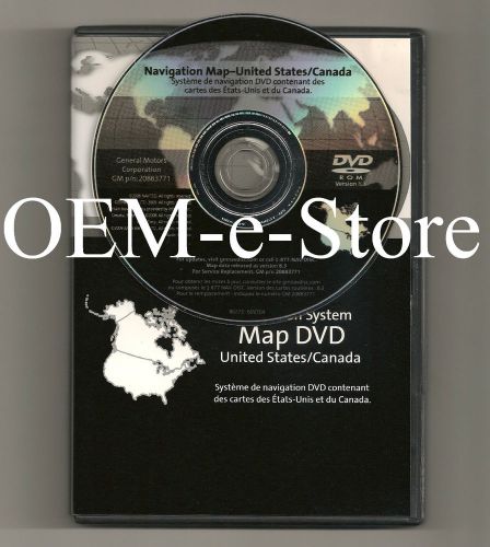 2007 2008 2009 2010 cadillac escalade ext esv &amp; hybrid navigation dvd map v.8.3