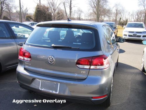 Volkswagen golf smoked tinted 3rd brake light overlay film vw 2012 2013