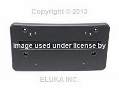 Bmw genuine front bumper license plate base (primered) e46 51 11 7 110 218