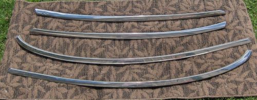 1955 packard clipper 2 door hardtop front trim strips - set of 4