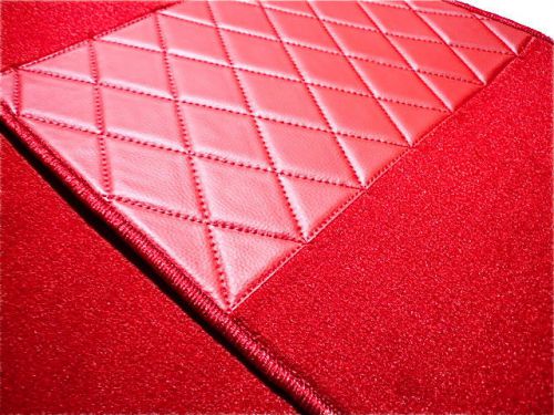 Opel kadett b sedan 1965-1973 full carpet set red velours