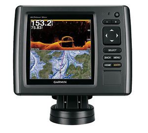 Garmin echomap 53dv fishfinder gps 5&#034; combo w/ lakevu hd maps + transducer