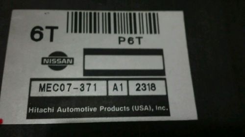 2002 nissan xterra / frontier ecu  # mec07-371 a1 (6t)