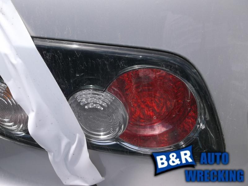 Lid mounted taillight for 06 07 08 mazda 6 ~ black background sdn 4 dr  