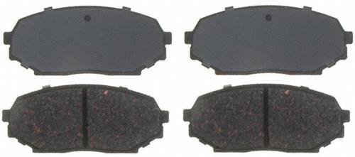 Raybestos sgd468 brake pad or shoe, front-service grade brake pad