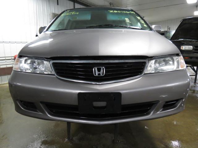 1999 honda odyssey rear seat belt & retractor only 2nd row left gray