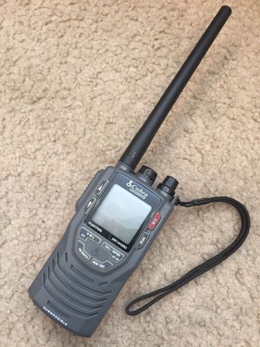 Cobra handheld floating waterproof vhf radio boat marine mr hh330