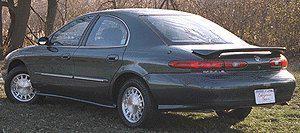 Painted mercury sable custom style spoiler 1996-1999